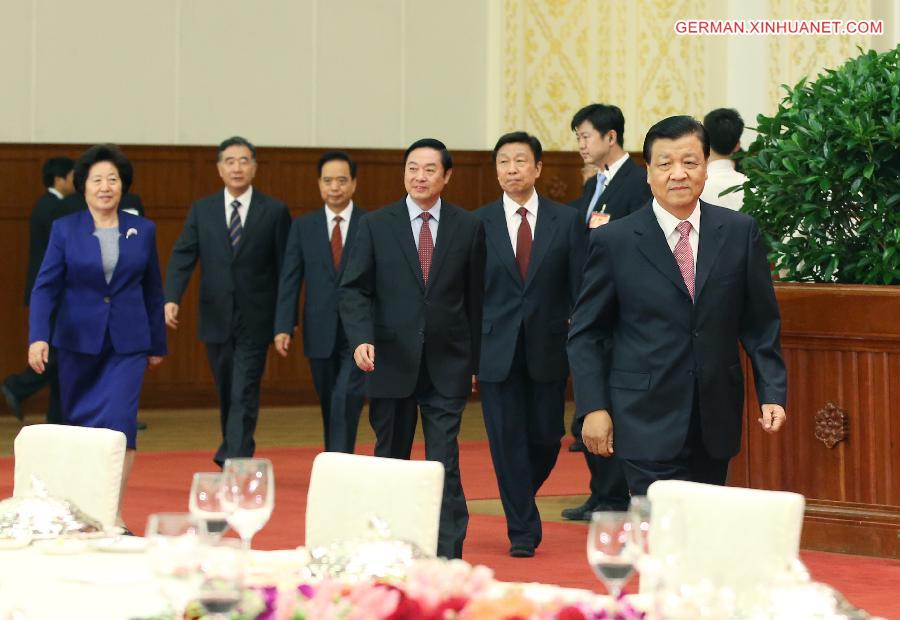 CHINA-BEIJING-LIU YUNSHAN-RECEPTION (CN)