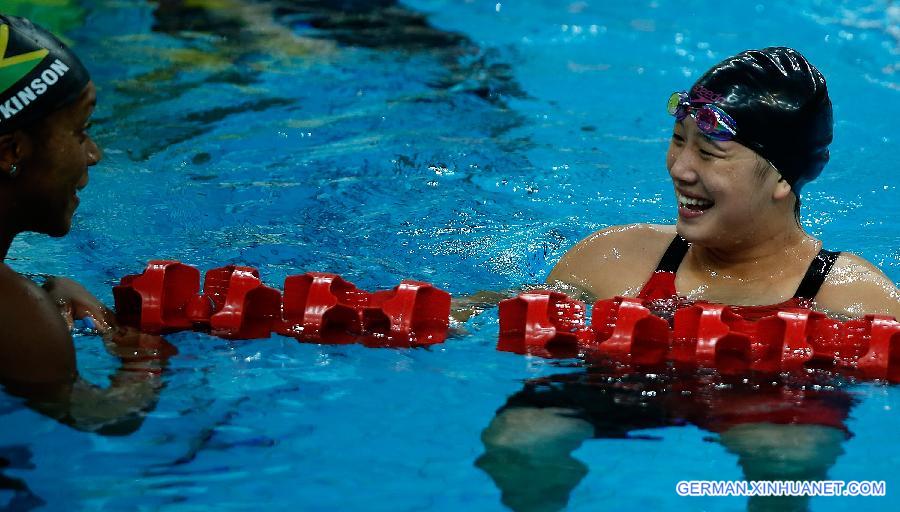 (SP)CHINA-BEIJING-SWIMMING-WORLD CUP-DAY 2(CN)