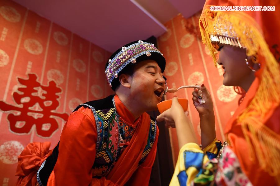 CHINA-HUNAN-MIAO ETHNIC GROUP-WEDDING (CN)