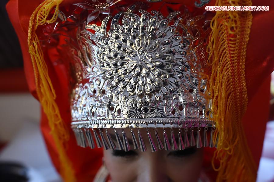 CHINA-HUNAN-MIAO ETHNIC GROUP-WEDDING (CN)