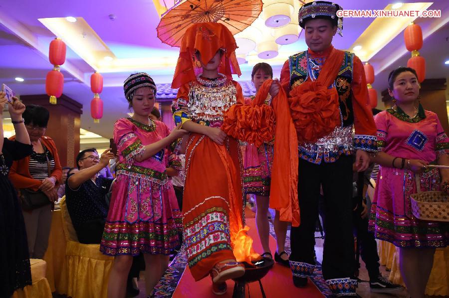 CHINA-HUNAN-MIAO ETHNIC GROUP-WEDDING (CN)