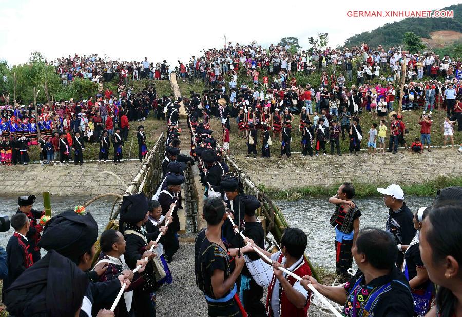 CHINA-YUNNAN-VA ETHNIC GROUP-NEW RICE FESTIVAL (CN)