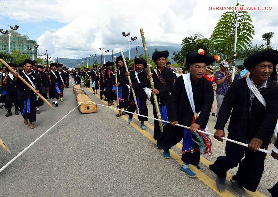 CHINA-YUNNAN-VA ETHNIC GROUP-NEW RICE FESTIVAL (CN)