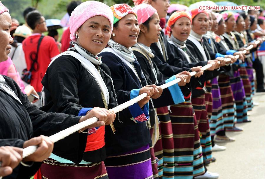 CHINA-YUNNAN-VA ETHNIC GROUP-NEW RICE FESTIVAL (CN)