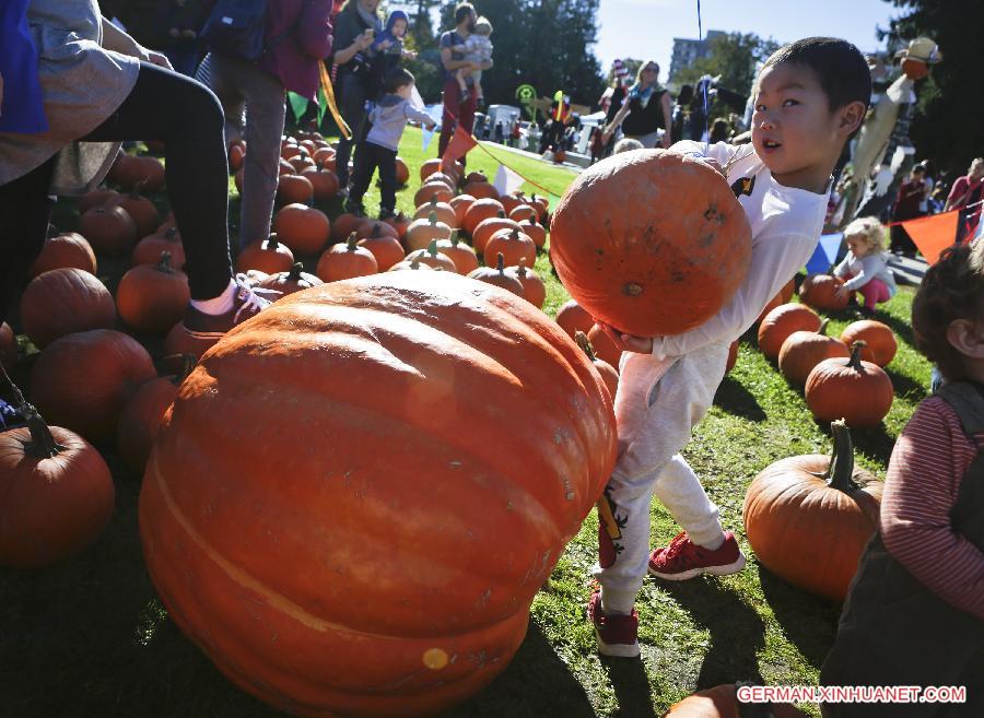 CANADA-VANCOUVER-PUMPKIN FESTIVAL