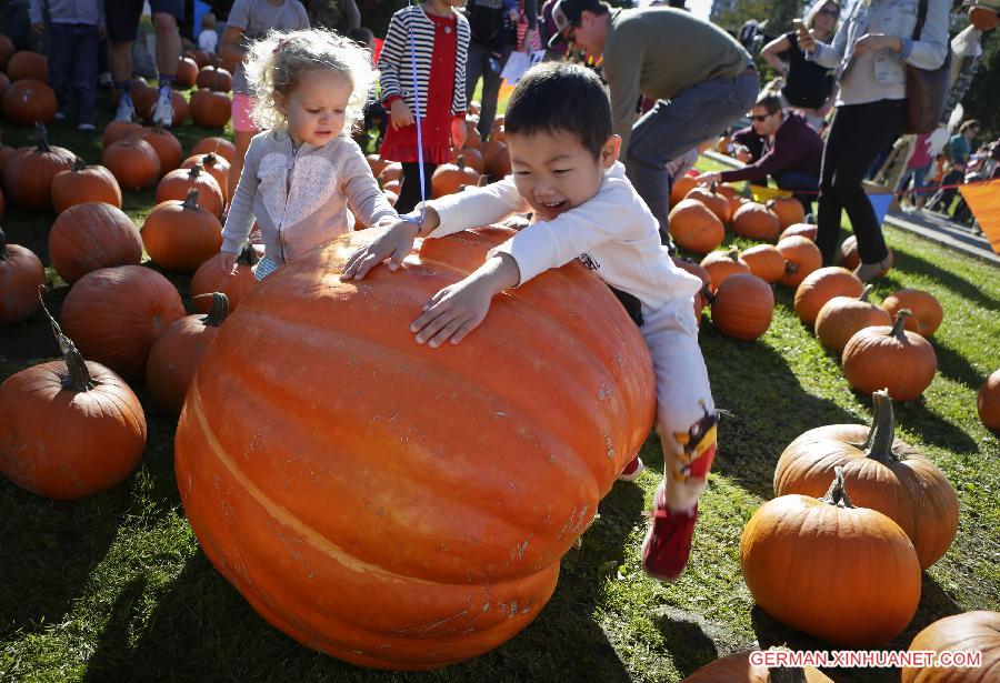 CANADA-VANCOUVER-PUMPKIN FESTIVAL