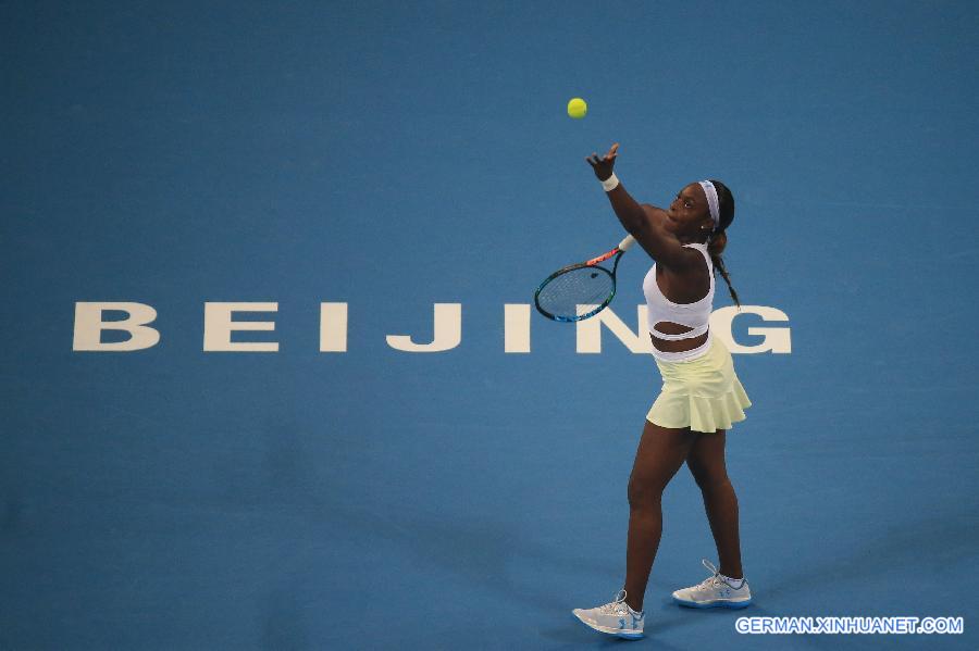 (SP)CHINA-BEIJING-TENNIS-CHINA OPEN-WOMEN'S SINGLES-2ND ROUND(CN)