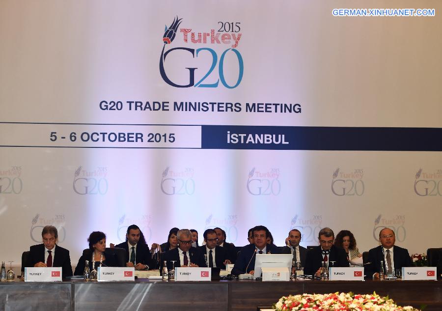 TURKEY-ISTANBUL-G20-TRADE MINISTERS MEETING