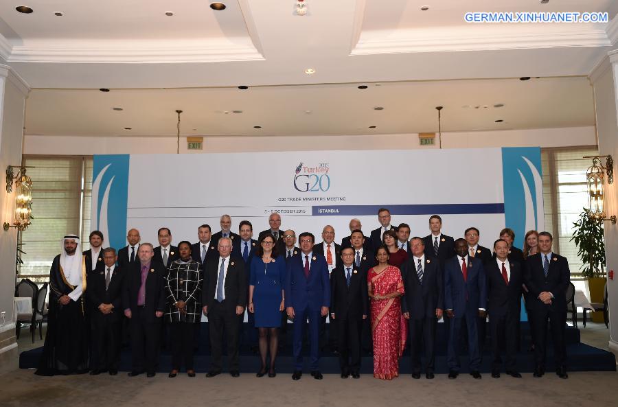 TURKEY-ISTANBUL-G20-TRADE MINISTERS MEETING