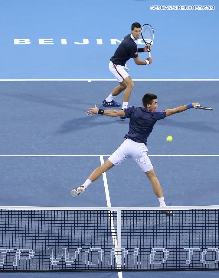 (SP)CHINA-BEIJING-TENNIS-CHINA OPEN-MEN'S DOUBLES-QUARTER FINAL