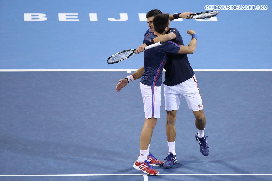 (SP)CHINA-BEIJING-TENNIS-CHINA OPEN-MEN'S DOUBLES-QUARTER FINAL