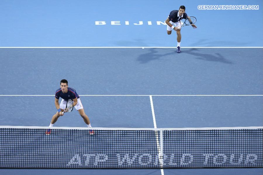 (SP)CHINA-BEIJING-TENNIS-CHINA OPEN-MEN'S DOUBLES-QUARTER FINAL