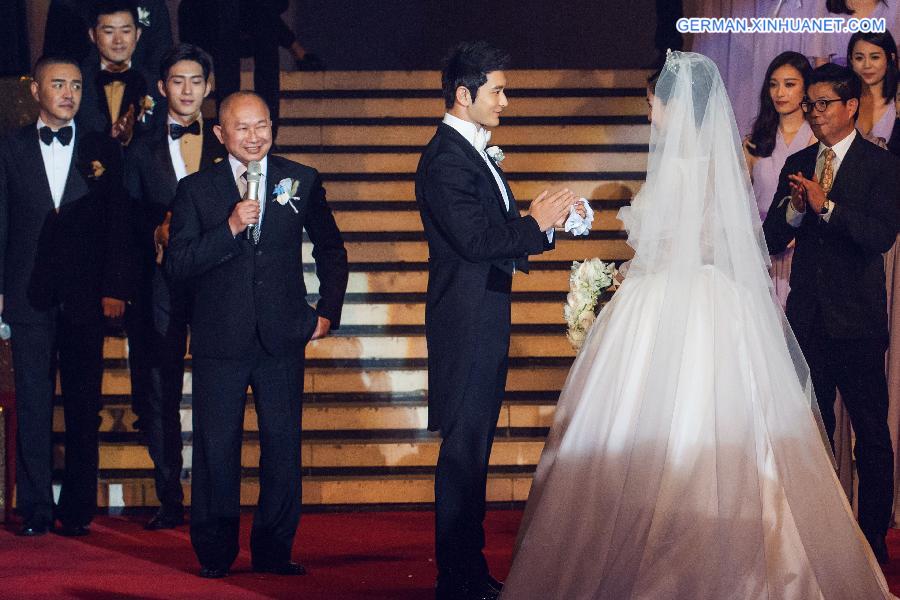 #CHINA-SHANGHAI-HUANG XIAOMING-WEDDING (CN)