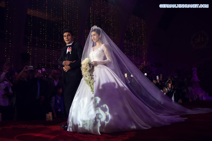 #CHINA-SHANGHAI-HUANG XIAOMING-WEDDING (CN)