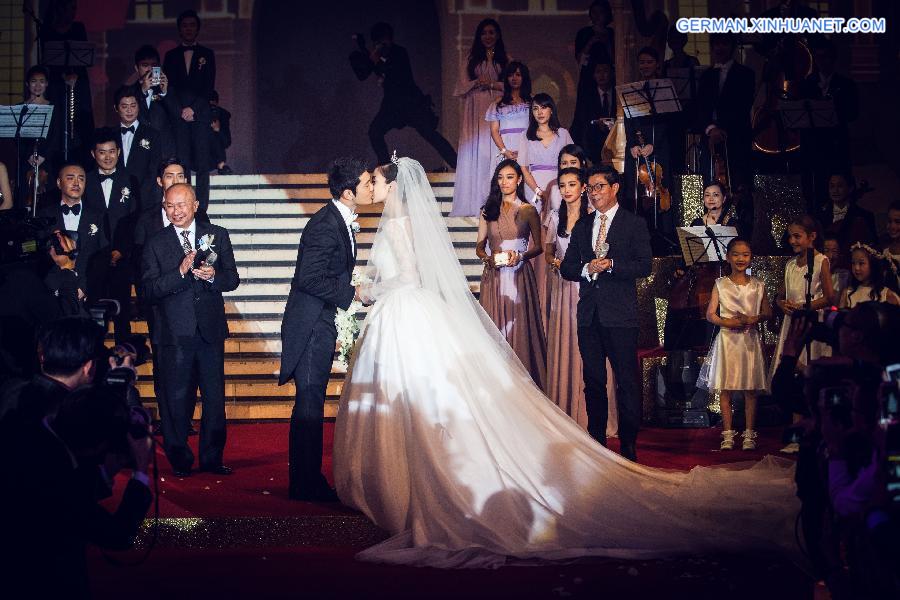 #CHINA-SHANGHAI-HUANG XIAOMING-WEDDING (CN)