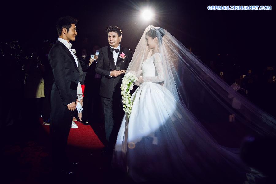 #CHINA-SHANGHAI-HUANG XIAOMING-WEDDING (CN)