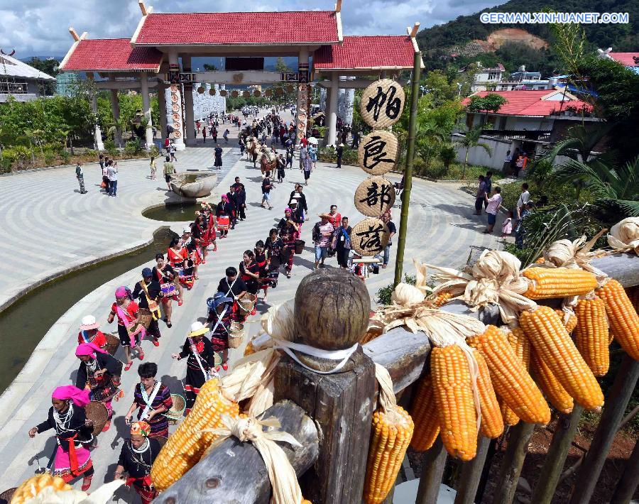 CHINA-KUNMING-WA ETHNIC GROUP-TRADITIONAL FESTIVAL (CN)