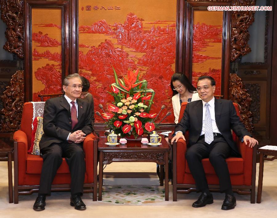 CHINA-BEIJING-LI KEQIANG-THAI FM-MEETING (CN) 