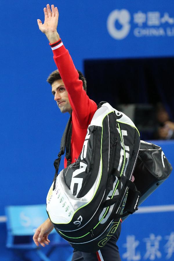 (SP)CHINA-BEIJING-TENNIS-CHINA OPEN-MEN'S SINGLES-QUARTERFINAL-DJOKOVIC VS ISNER