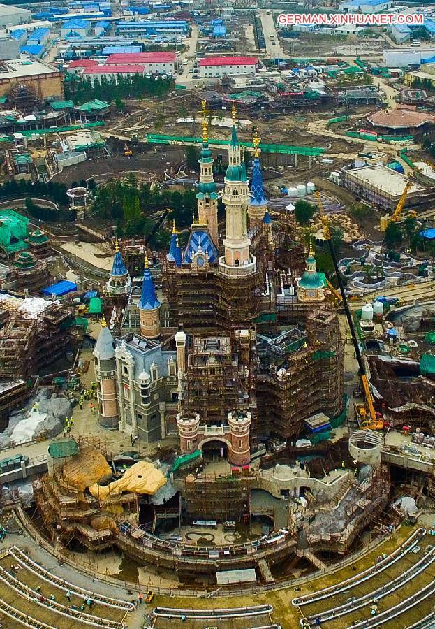 #CHINA-SHANGHAI-DISNEYLAND RESORT-CONSTRUCTION (CN)
