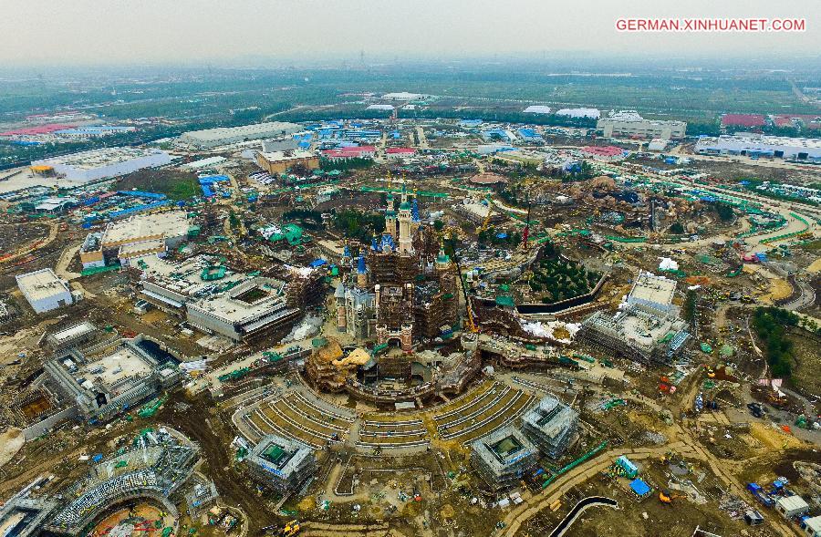 #CHINA-SHANGHAI-DISNEYLAND RESORT-CONSTRUCTION (CN)