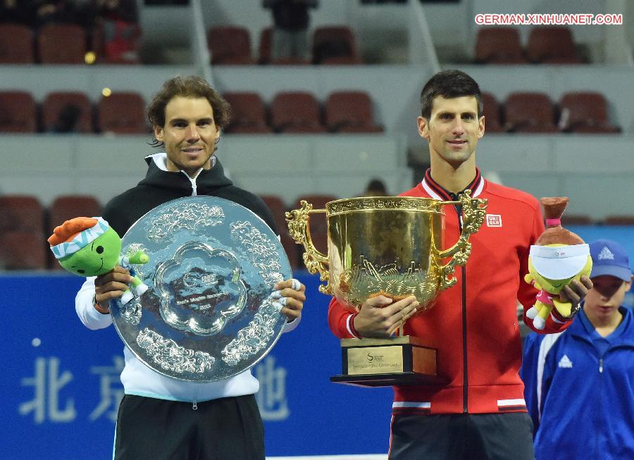 (SP)CHINA-BEIJING-TENNIS-CHINA OPEN-MEN'S SINGLES-FINAL