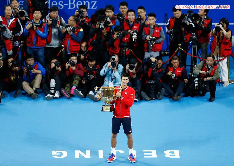 (SP)CHINA-BEIJING-TENNIS-CHINA OPEN-MEN'S SINGLES-FINAL