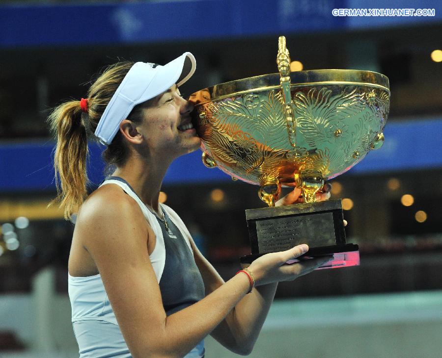 (SP)CHINA-BEIJING-TENNIS-CHINA OPEN-WOMEN'S SINGLES-FINAL