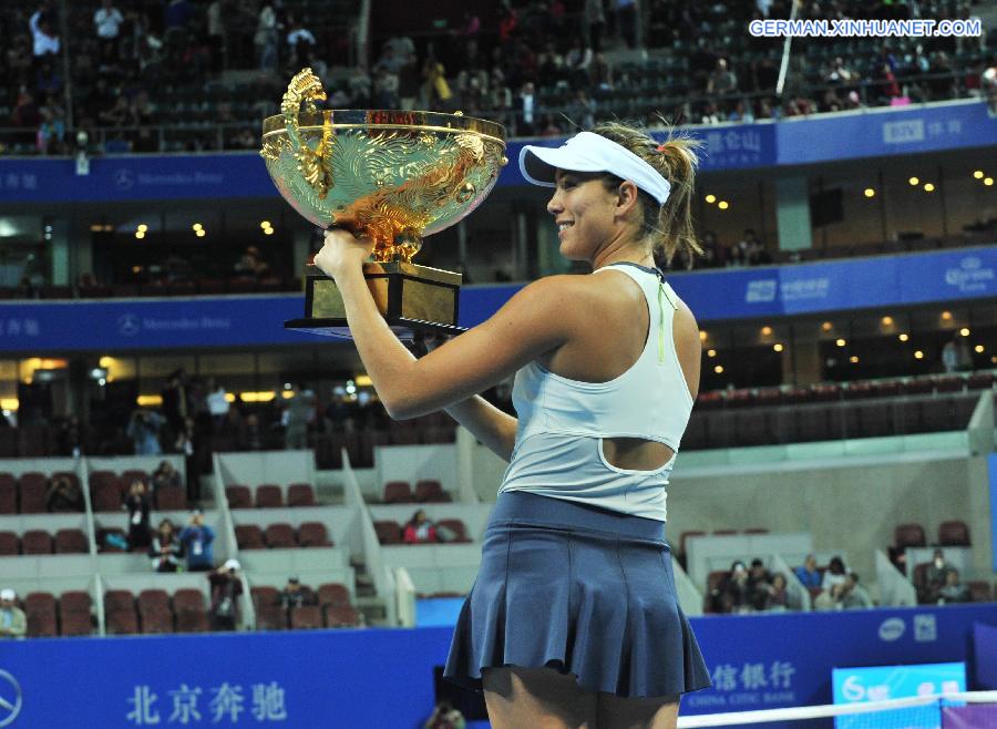 (SP)CHINA-BEIJING-TENNIS-CHINA OPEN-WOMEN'S SINGLES-FINAL