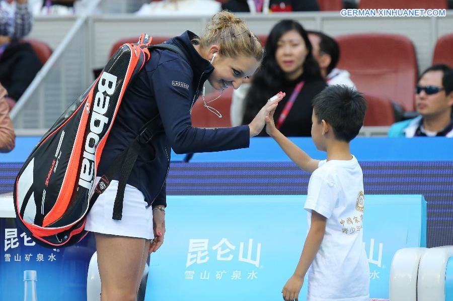 (SP)CHINA-BEIJING-TENNIS-CHINA OPEN-WOMEN'S SINGLES-FINAL