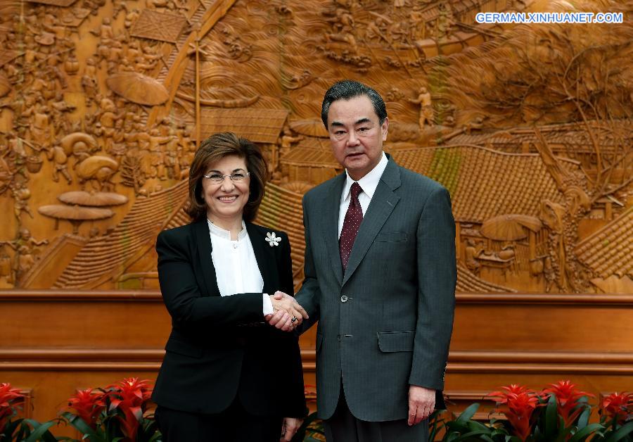 CHINA-SYRIA-WANG YI-SHAABAN-MEETING (CN)