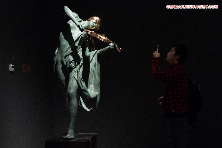 CHINA-BEIJING-SCULPTURE SHOW-ANNA CHROMY(CN)