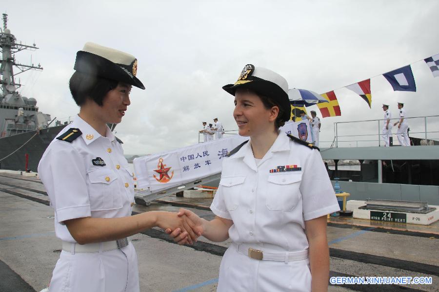 U.S.-HONOLULU-CHINESE NAVY VESSEL-VISITING 