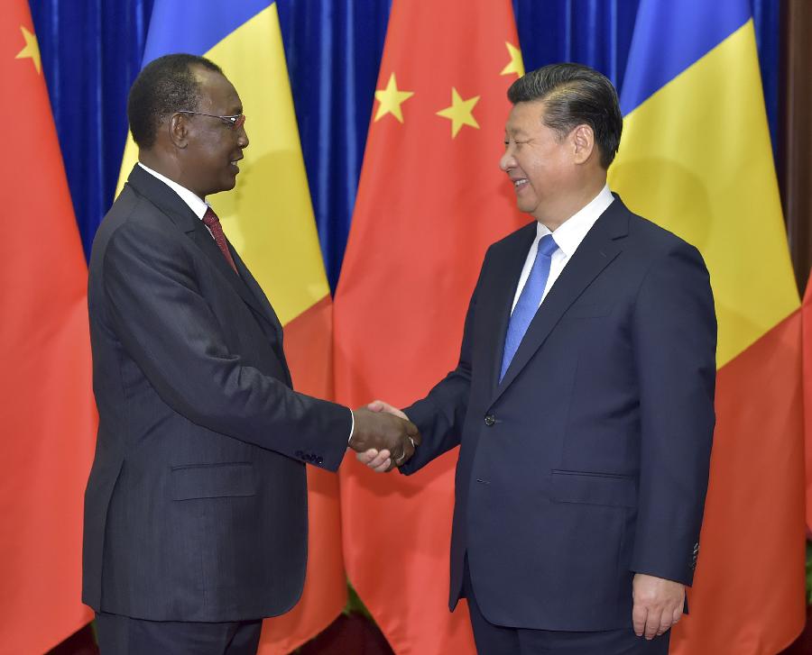 CHINA-CHAD-PRESIDENTS-MEET (CN)