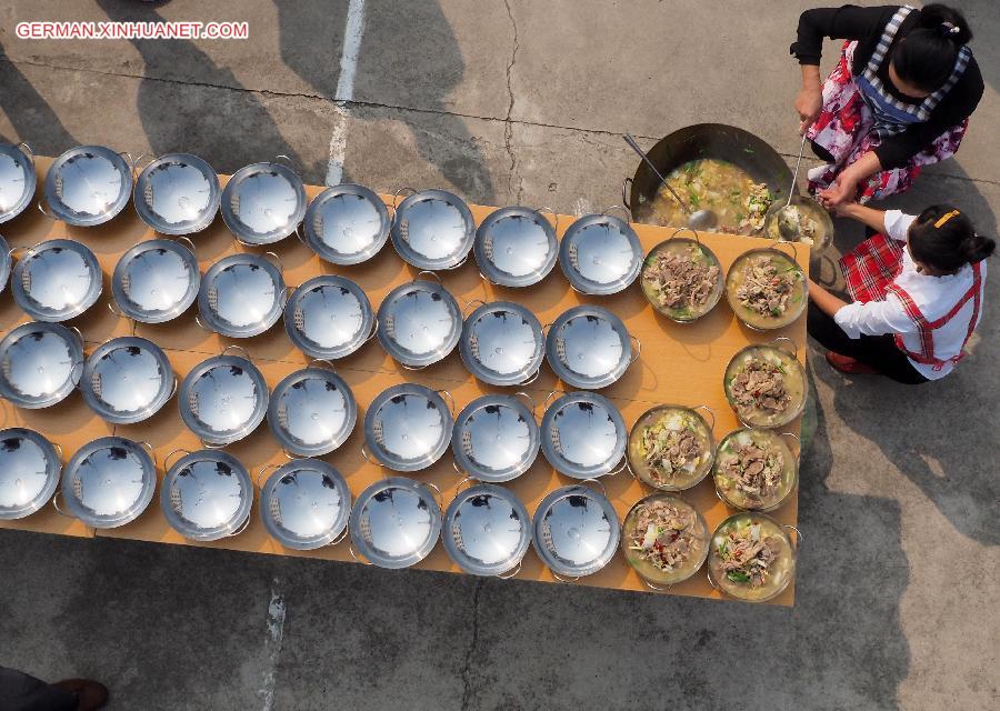 #CHINA-JIANGSU-HONGZE-LONG TABLE BANQUET (CN)