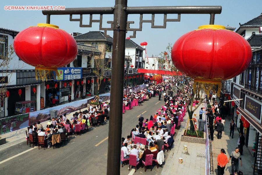 #CHINA-JIANGSU-HONGZE-LONG TABLE BANQUET (CN)