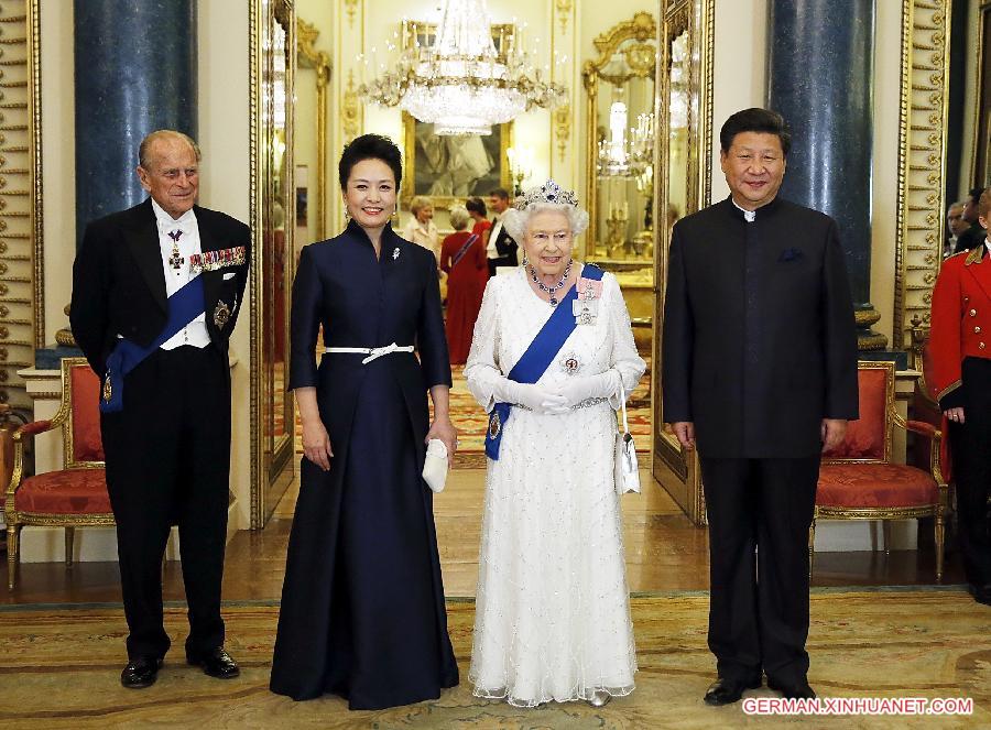 BRITAIN-LONDON-CHINESE PRESIDENT-BANQUET
