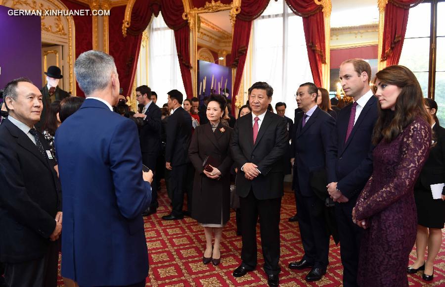 BRITAIN-LONDON-CHINA-XI JINPING-CREATIVE INDUSTRY EVENT