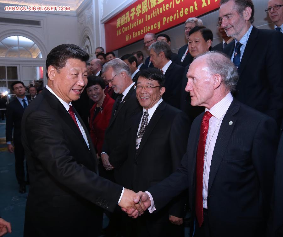 BRITAIN-LONDON-CHINA-XI JINPING-CONFUCIUS-ANNUAL CONFERENCE