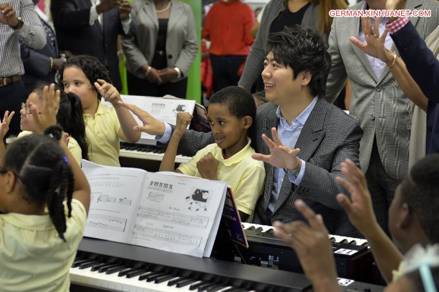 U.S.-NEW YORK-MUSIC-EDUCATION-LANG LANG