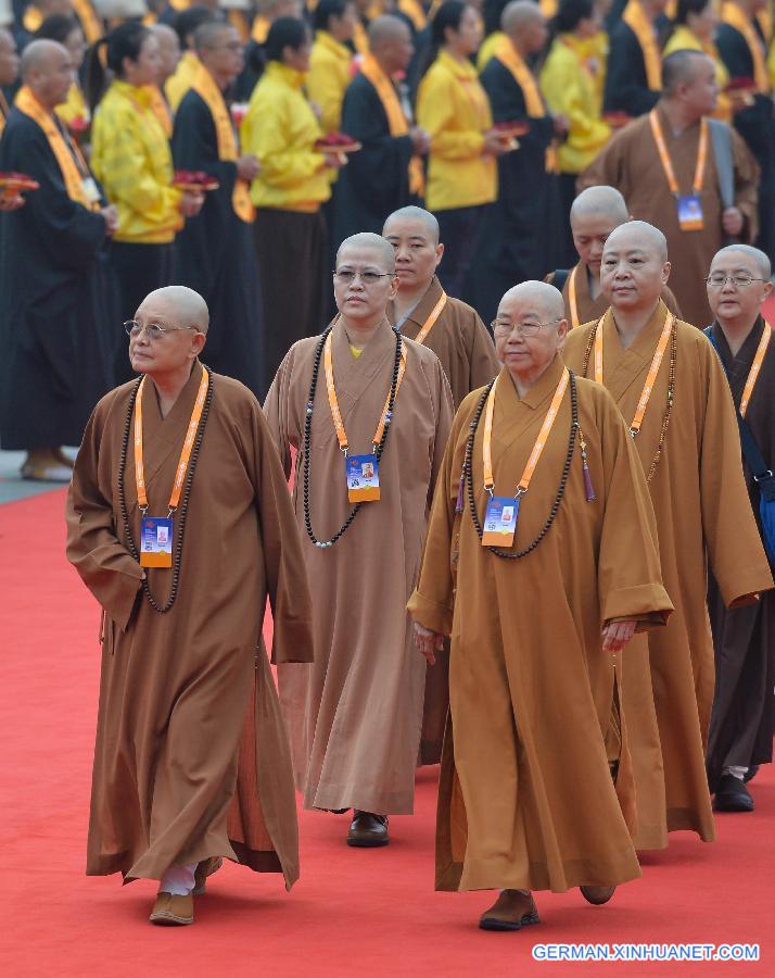 CHINA-JIANGSU-WUXI-WORLD BUDDHIST FORUM-OPENING (CN)