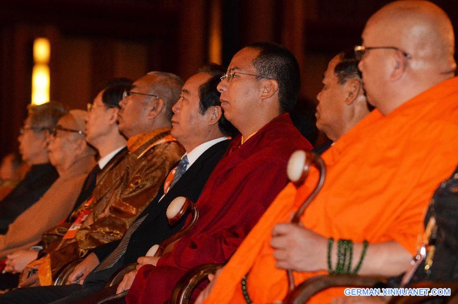 CHINA-JIANGSU-WUXI-WORLD BUDDHIST FORUM-OPENING (CN)