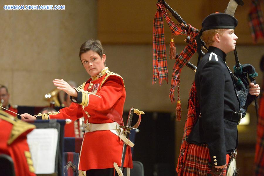 CHINA-BEIJING-BAND OF THE COLDSTREAM GUARDS-CONCERT(CN)