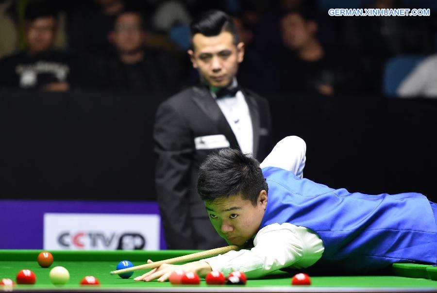 (SP)CHINA-DAQING-SNOOKER-INTERNATIONAL CHAMPIONSHIP-ROUND 2(CN)