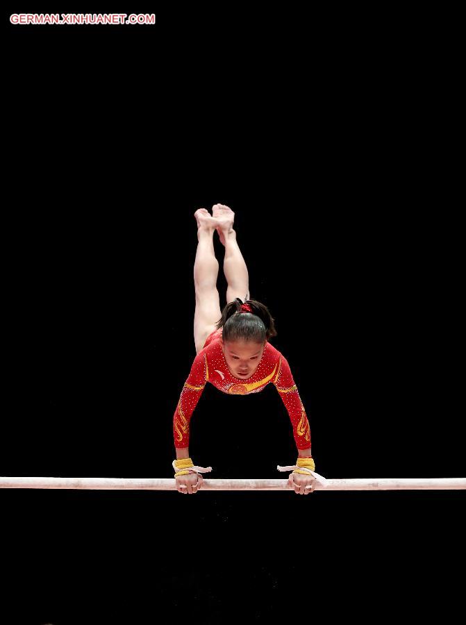 (SP)UK-GLASGOW-GYMNASTICS-WORLD CHAMPIONSHIPS-WOMEN’S TEAM FINAL