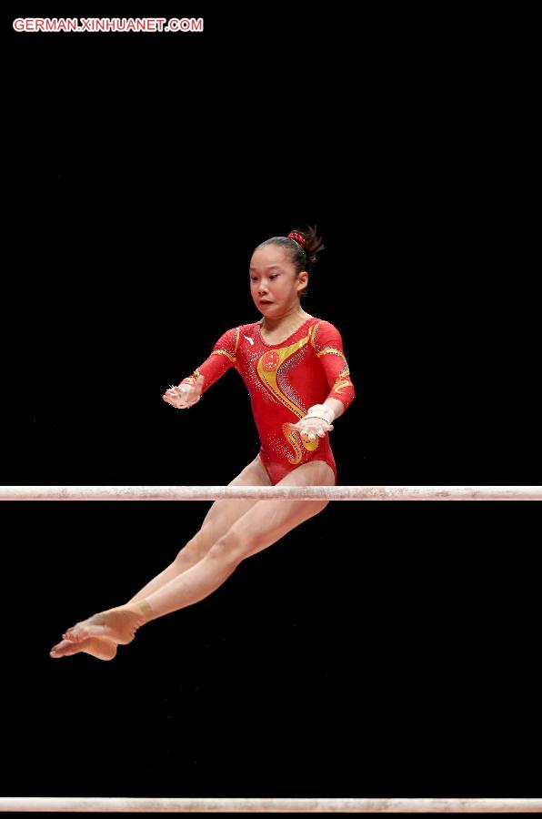 (SP)UK-GLASGOW-GYMNASTICS-WORLD CHAMPIONSHIPS-WOMEN’S TEAM FINAL