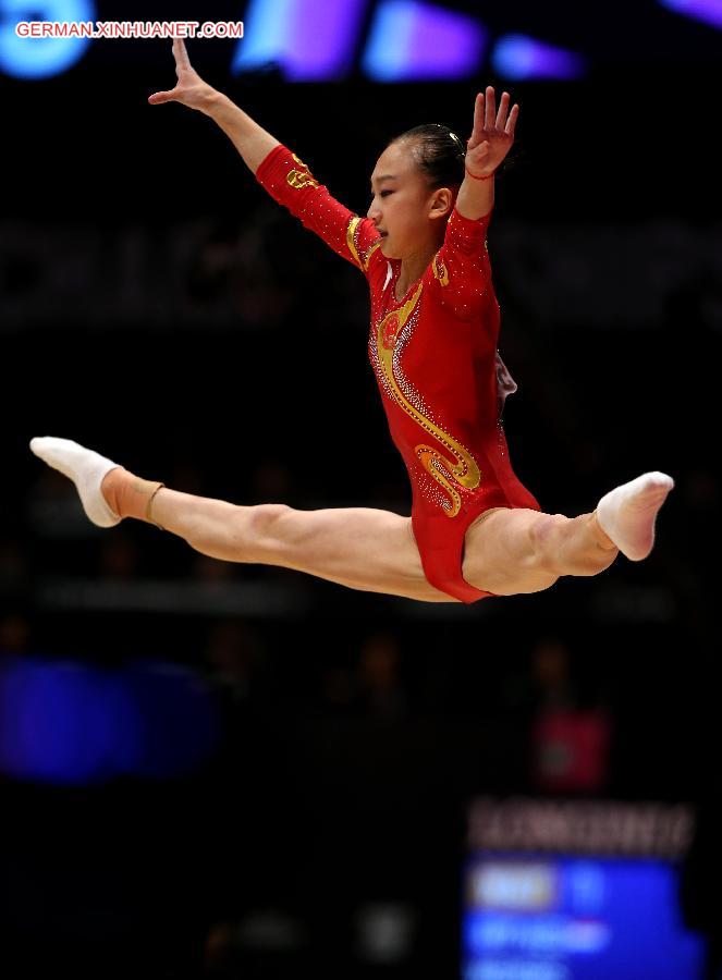 (SP)UK-GLASGOW-GYMNASTICS-WORLD CHAMPIONSHIPS-WOMEN’S TEAM FINAL