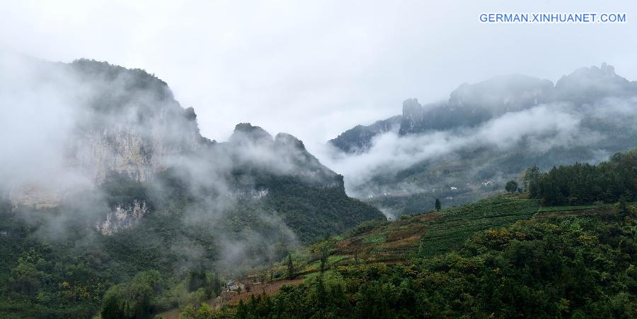 CHINA-HUBEI-GRAND CANYON-SCENERY (CN) 