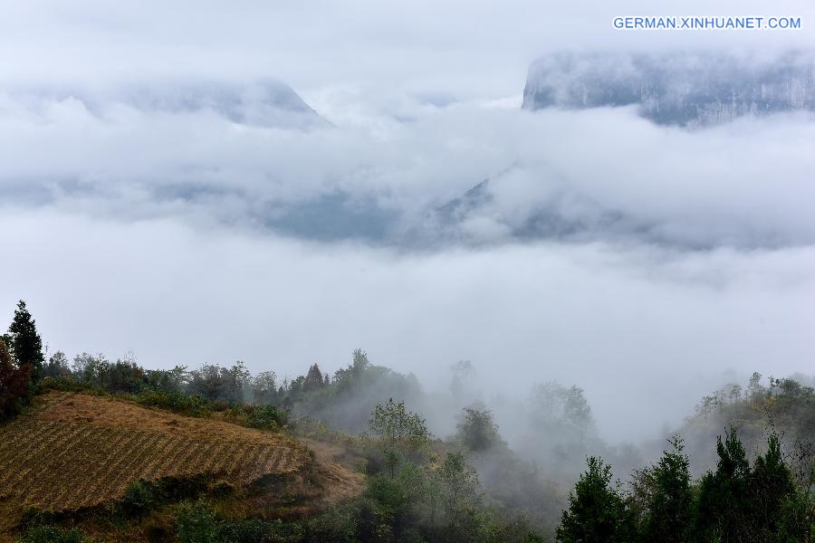 CHINA-HUBEI-GRAND CANYON-SCENERY (CN) 