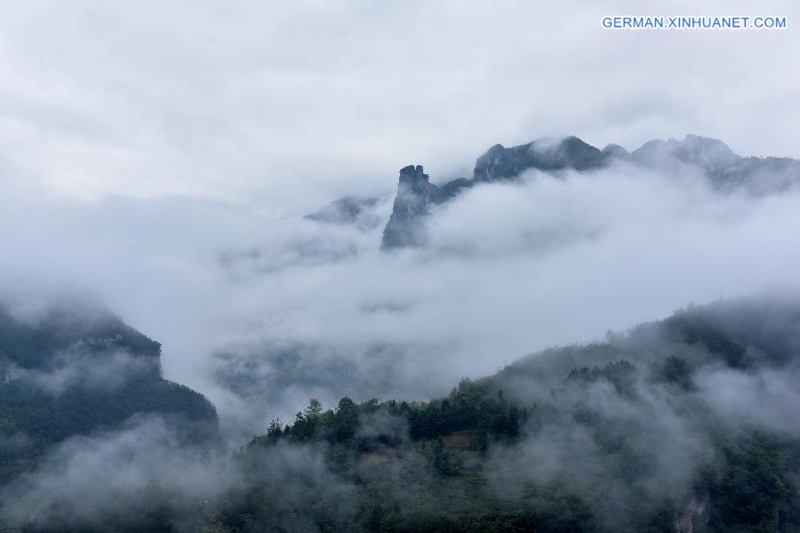 CHINA-HUBEI-GRAND CANYON-SCENERY (CN) 